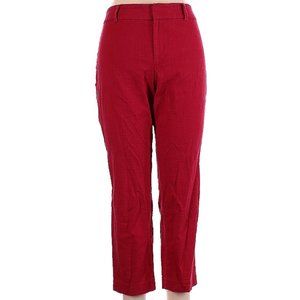 Club Monaco 3/4 Pants in Firetruck Red sz 8